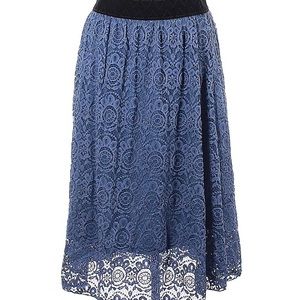 Lace midi length Lola skirt 28.5” long